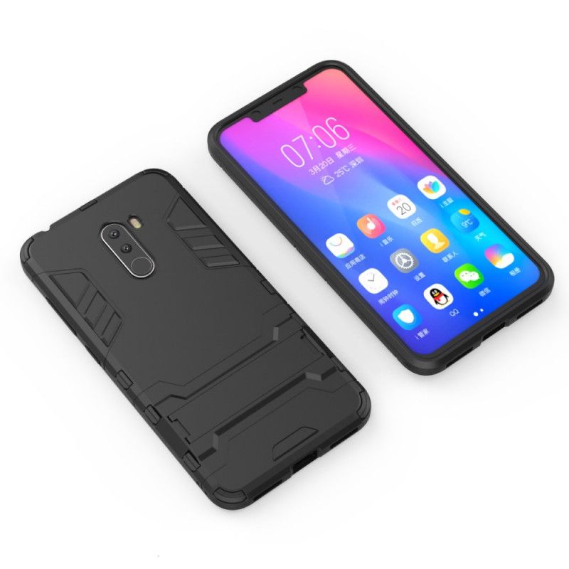 Skal Xiaomi Pocophone F1 Svart Ultrabeständig Tunga