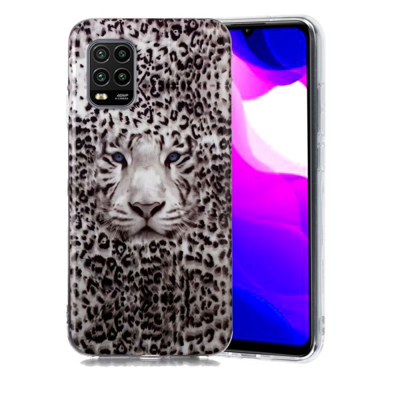 Skal för Xiaomi Mi 10 Lite Fluorescerande Leopard