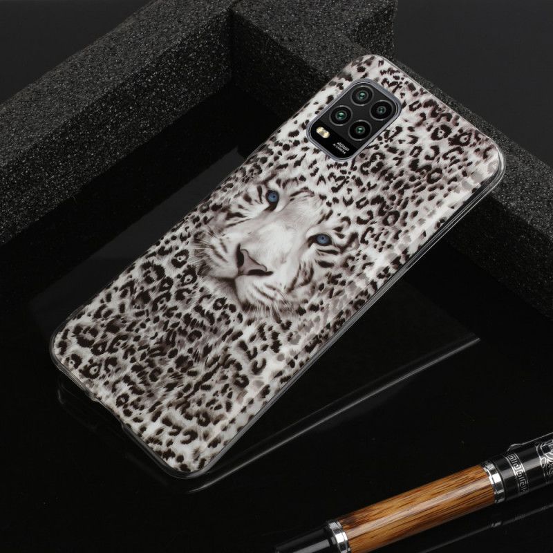 Skal för Xiaomi Mi 10 Lite Fluorescerande Leopard