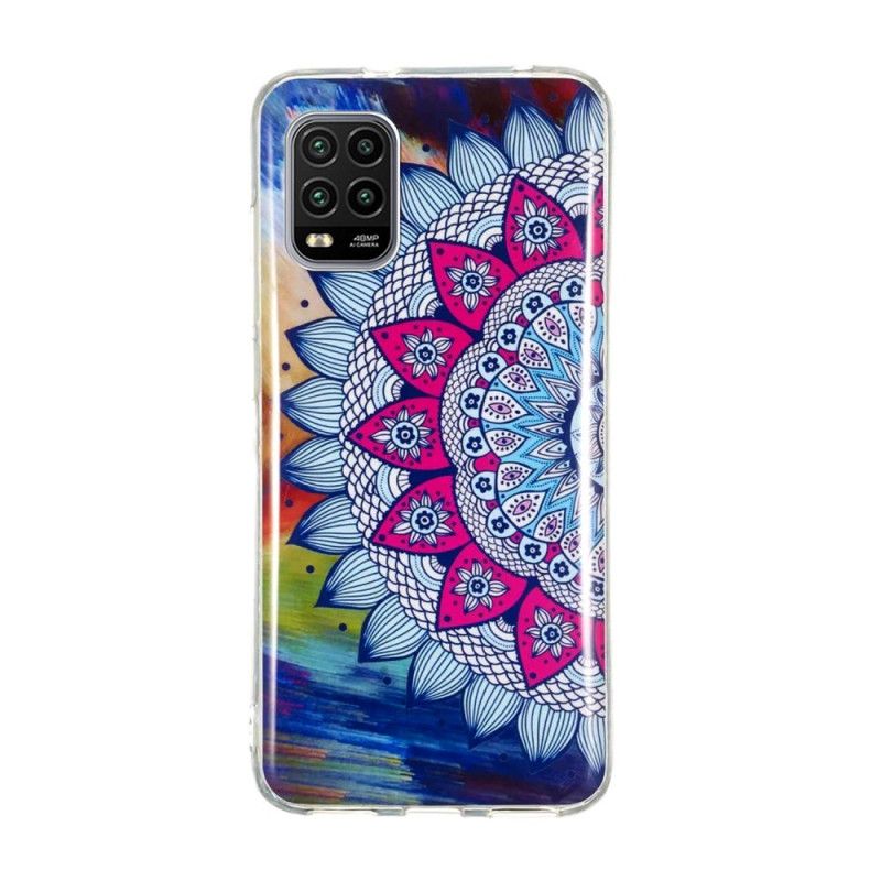 Skal för Xiaomi Mi 10 Lite Fluorescerande Mandala