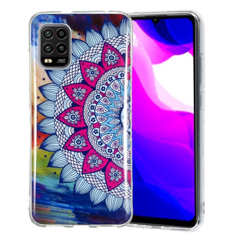 Skal för Xiaomi Mi 10 Lite Fluorescerande Mandala