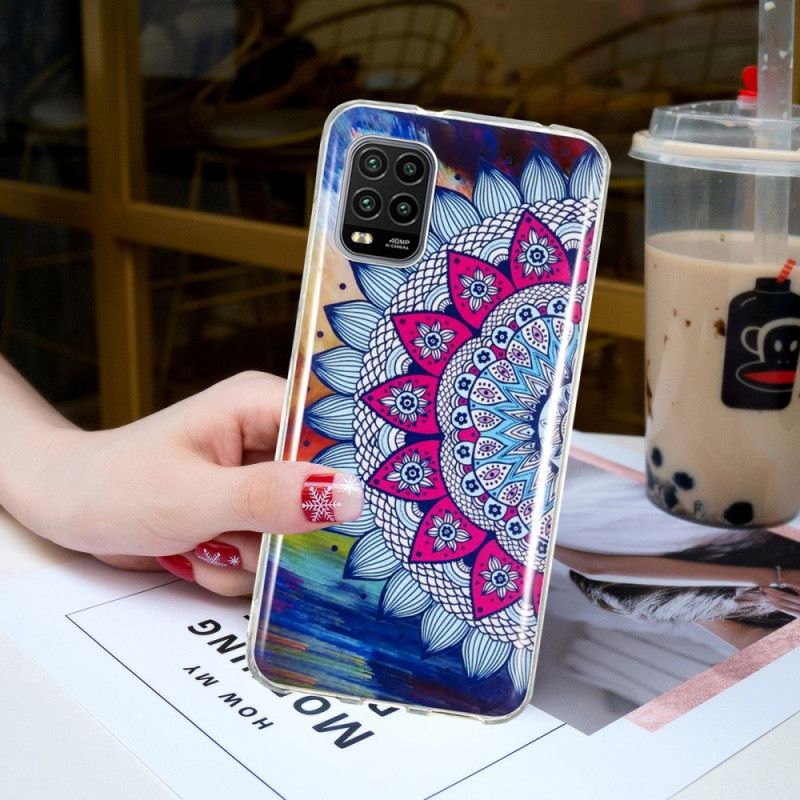 Skal för Xiaomi Mi 10 Lite Fluorescerande Mandala