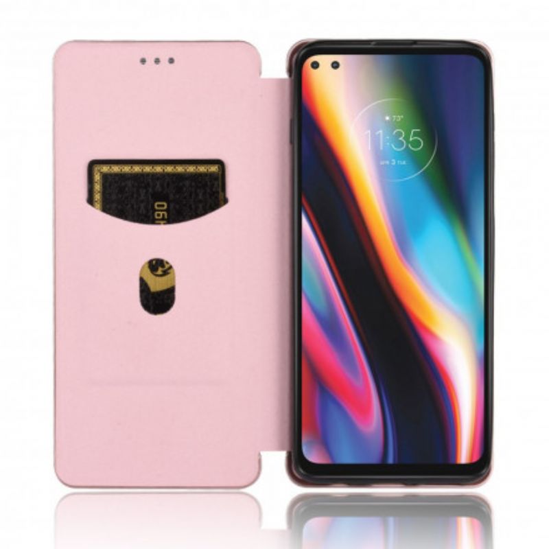 Folio-fodral Moto G 5g Plus Telefonfodral Silikonkol