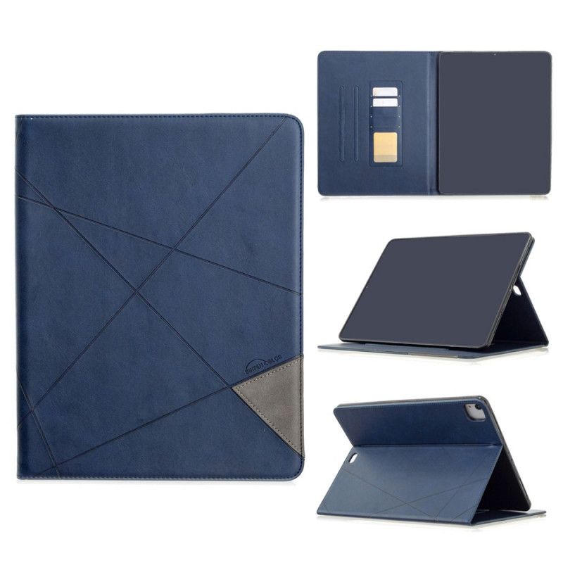 Case iPad Pro 12.9" (2018) (2020) Svart Geometriska Former