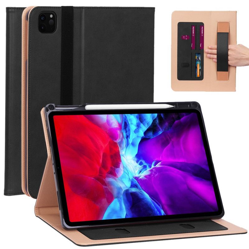 Hölster iPad Pro 12.9" (2018) (2020) Svart Elastiskt Band