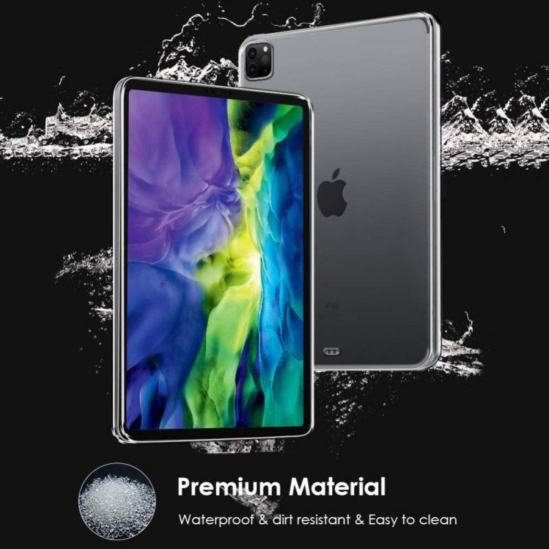Skal för iPad Pro 12.9" (2018) (2020) Transparent Silikon