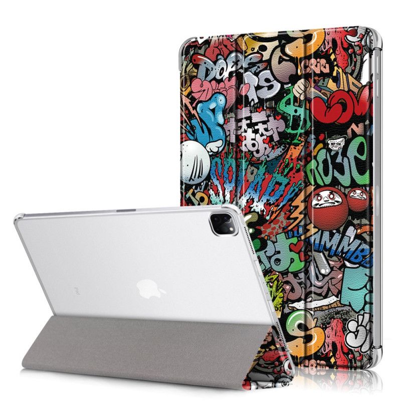 Smart Fodral iPad Pro 12.9" (2018) (2020) Graffiti