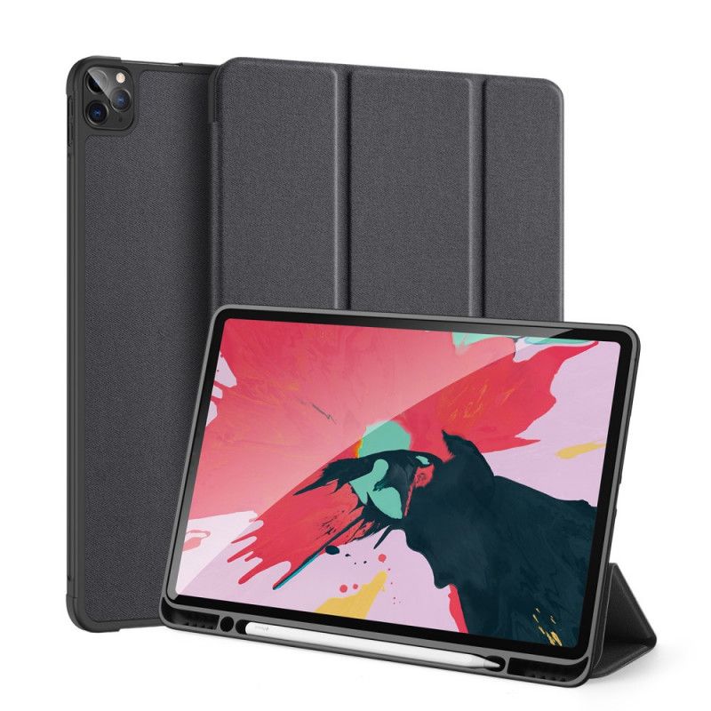 Smart Fodral iPad Pro 12.9" (2018) (2020) Svart Dux Ducis Domo-Serie