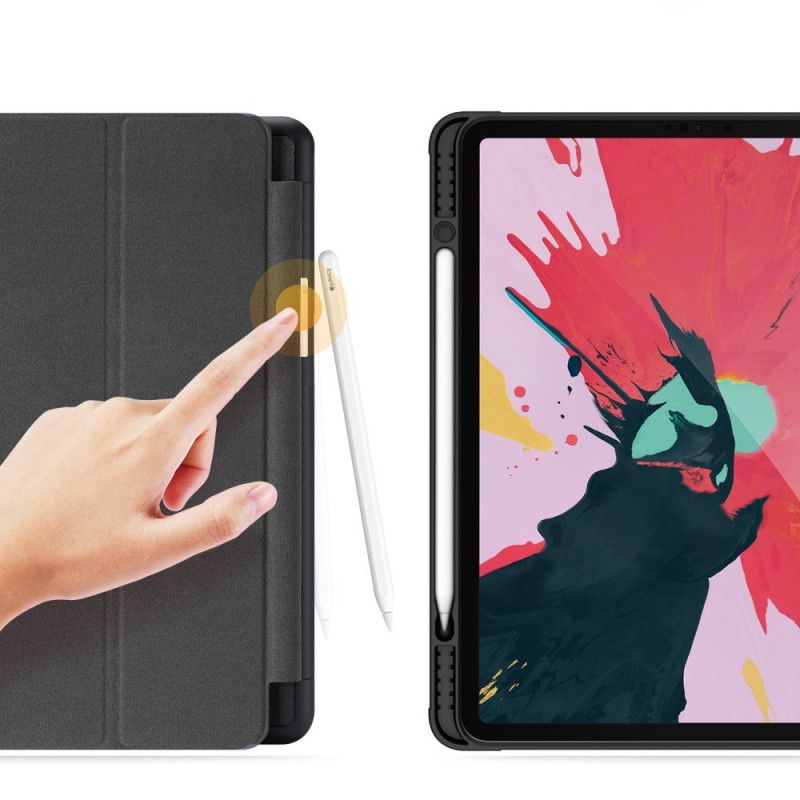 Smart Fodral iPad Pro 12.9" (2018) (2020) Svart Dux Ducis Domo-Serie