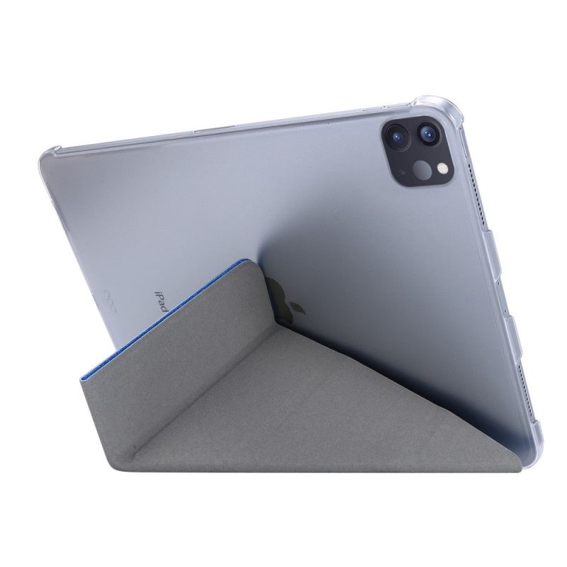 Smart Fodral iPad Pro 12.9" (2018) (2020) Svart Konstläder Origami