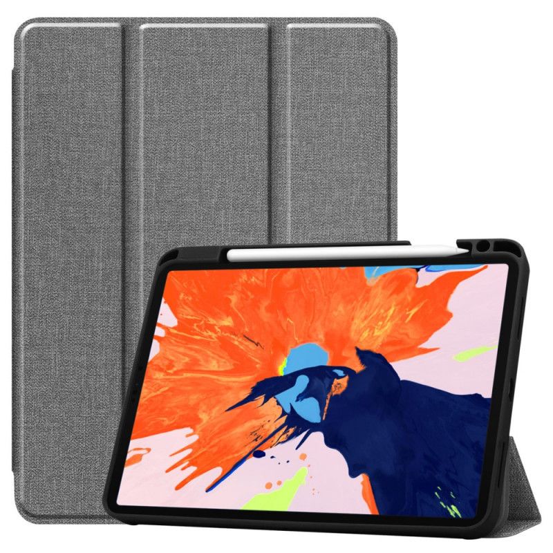 Smart Fodral iPad Pro 12.9" (2018) (2020) Svart Textur Jeans