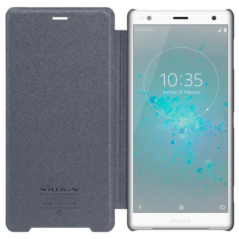 Folio-fodral för Sony Xperia XZ2 Gyllene Nillkin