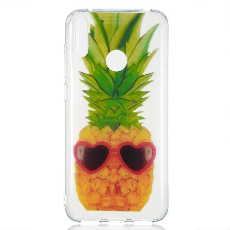 Skal för Huawei Y7 2019 Transparent Inkognito Ananas