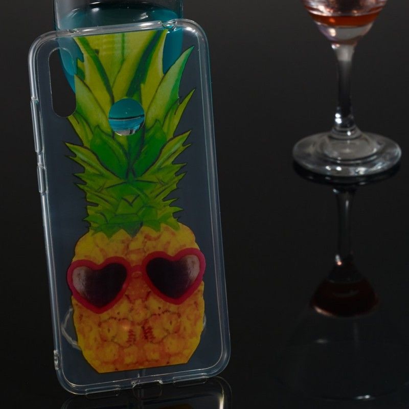 Skal för Huawei Y7 2019 Transparent Inkognito Ananas