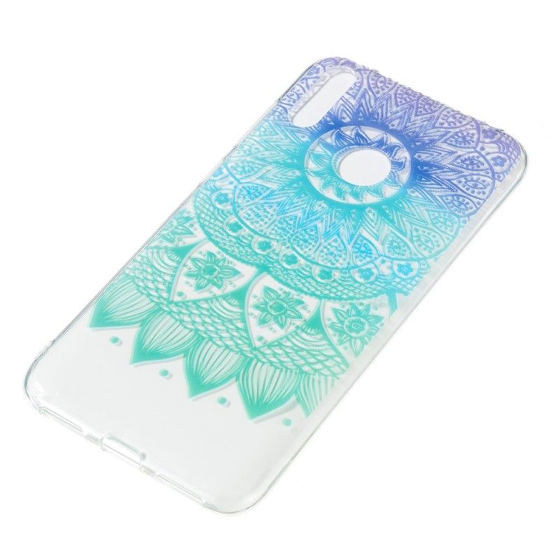 Skal Huawei Y7 2019 Transparent Färgad Mandala