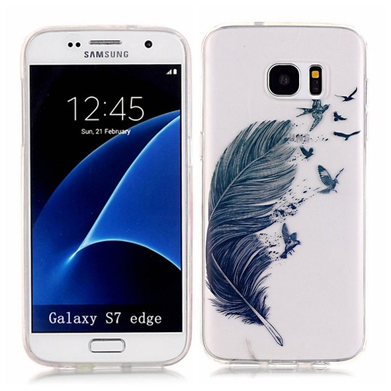 Skal Samsung Galaxy S7 Edge Lätt Fjäder