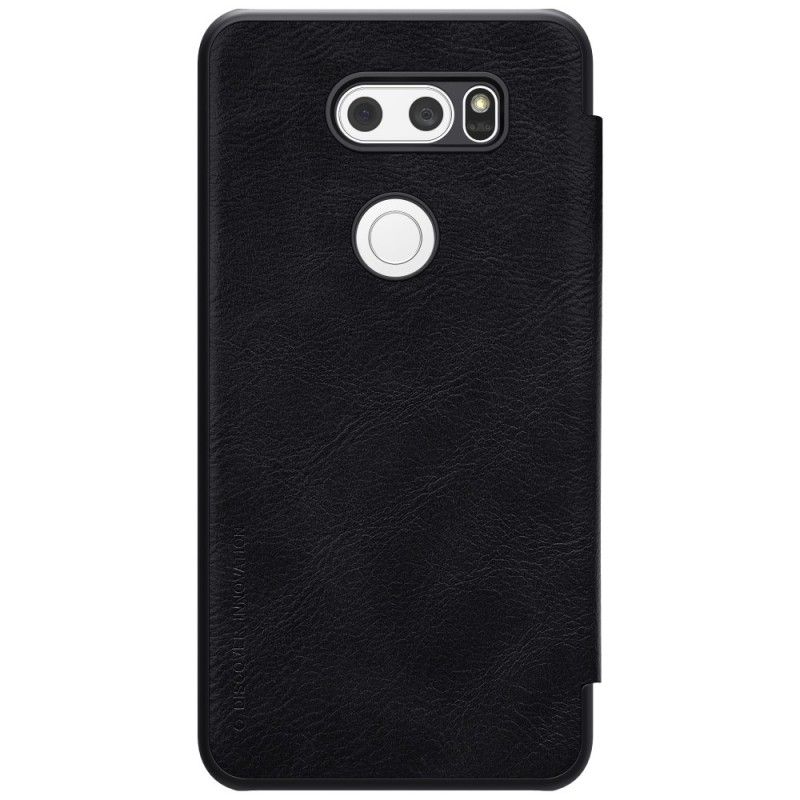 Folio-fodral LG V30 Vit Nillkin Qin-Serien