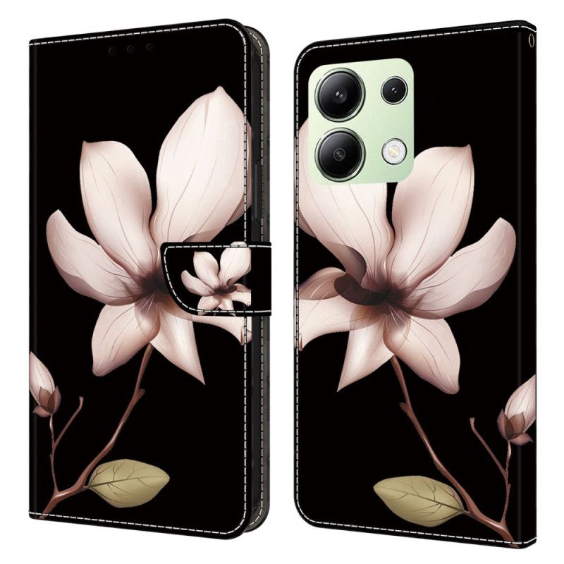 Fodral För Xiaomi Redmi Note 13 4g Rosa Blomma