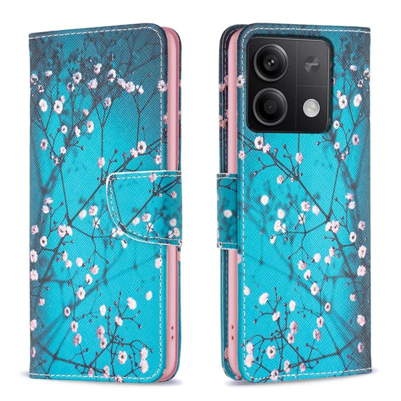 Fodral Xiaomi Redmi Note 13 4g Plommonblommor