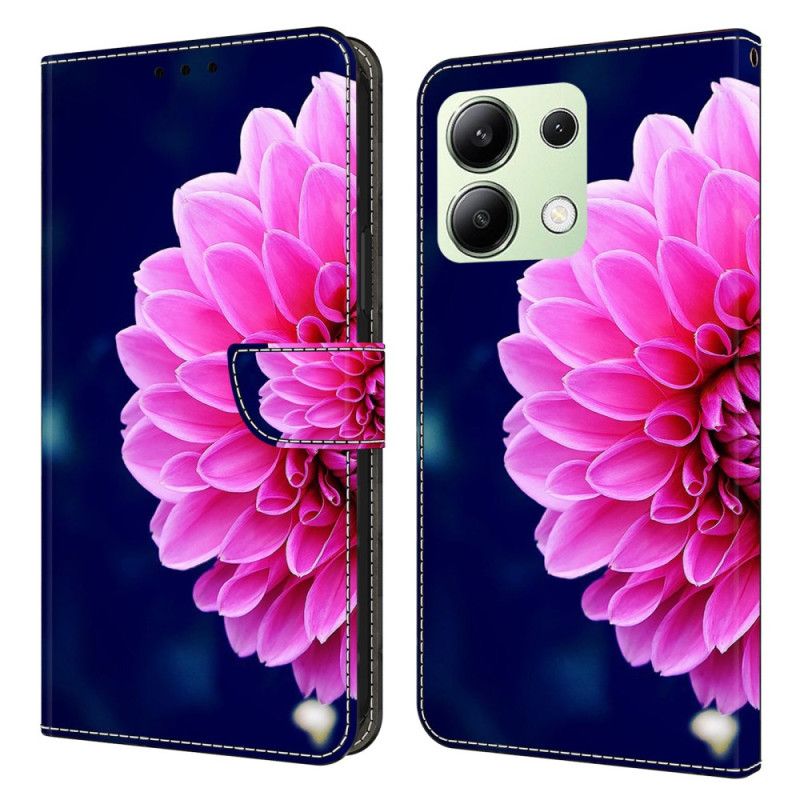 Fodral Xiaomi Redmi Note 13 4g Rosa Blomma