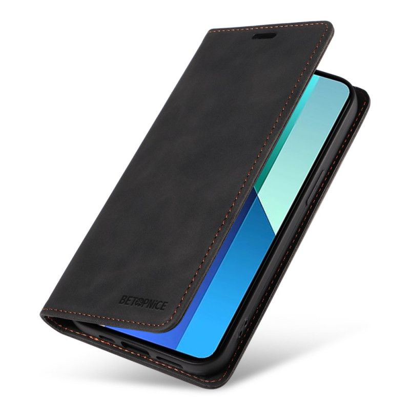 Folio-fodral Xiaomi Redmi Note 13 4g Betopnice Rfid-skydd