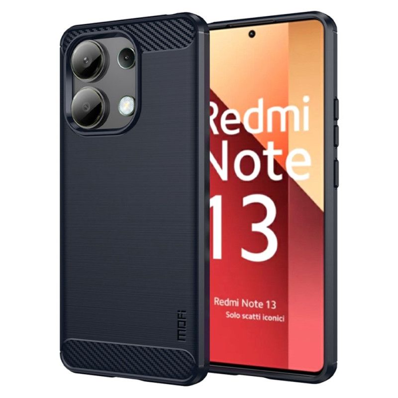 Skal För Xiaomi Redmi Note 13 4g Mofi Borstad Kolfiber