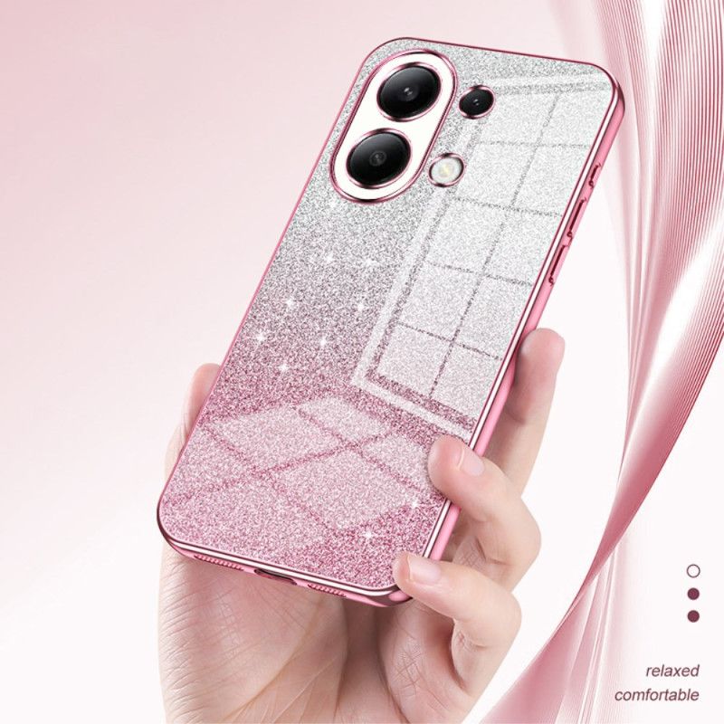 Skal Xiaomi Redmi Note 13 4g Telefonfodral Diskret Glitter