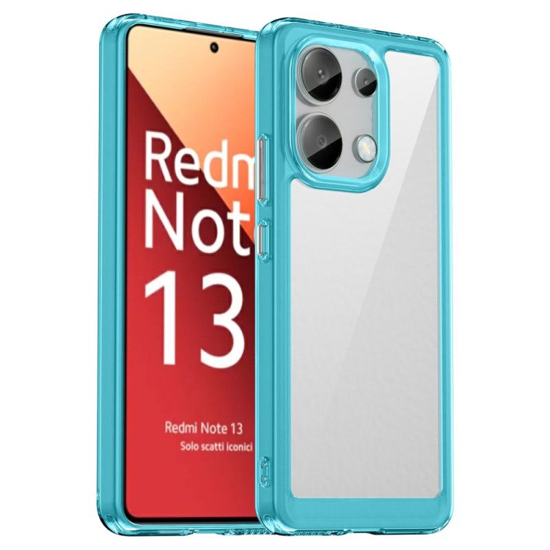 Skal Xiaomi Redmi Note 13 4g Telefonfodral Hybridfärgade Kanter