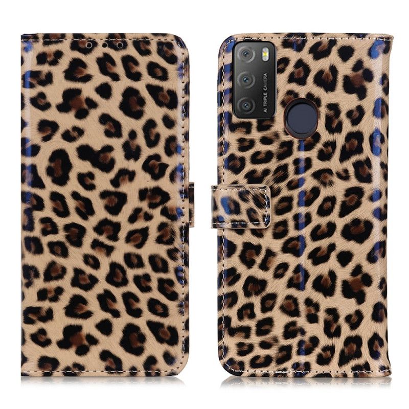 Fodral Alcatel 3l (2021) / 1s (2021) Leopard