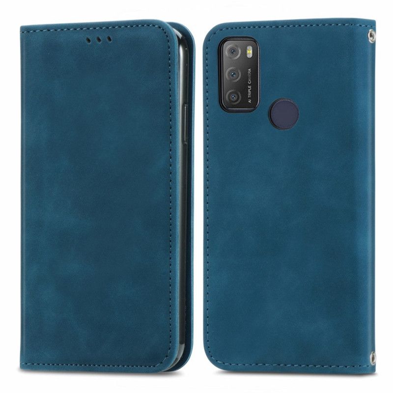 Folio-fodral Alcatel 3l (2021) / 1s (2021) Skin-touch