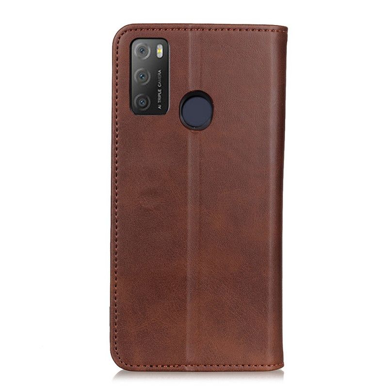 Folio-fodral Alcatel 3l (2021) / 1s (2021) Split Leather Elegance