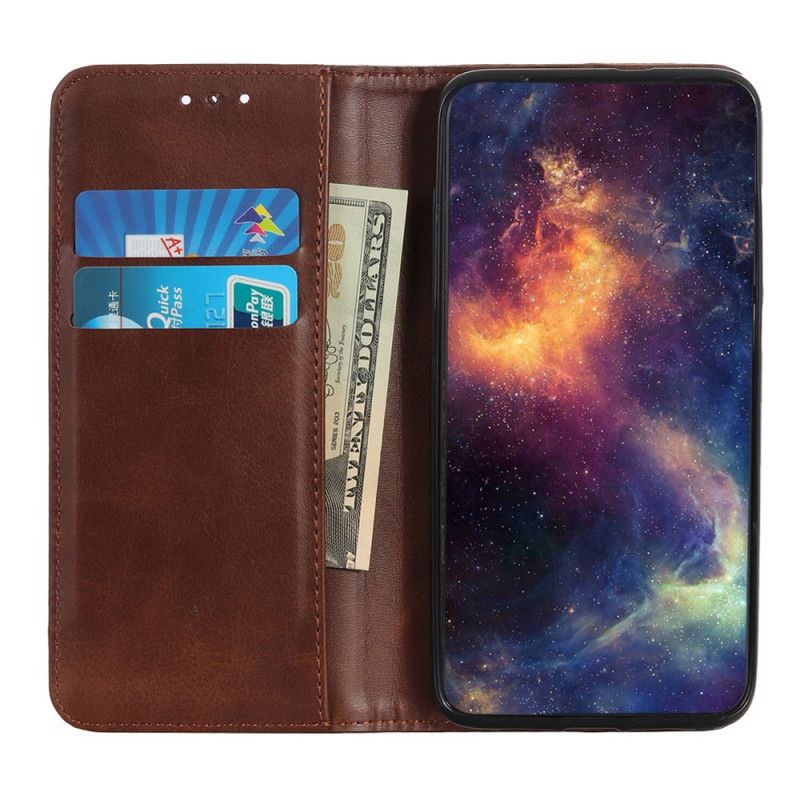 Folio-fodral Alcatel 3l (2021) / 1s (2021) Split Leather Elegance