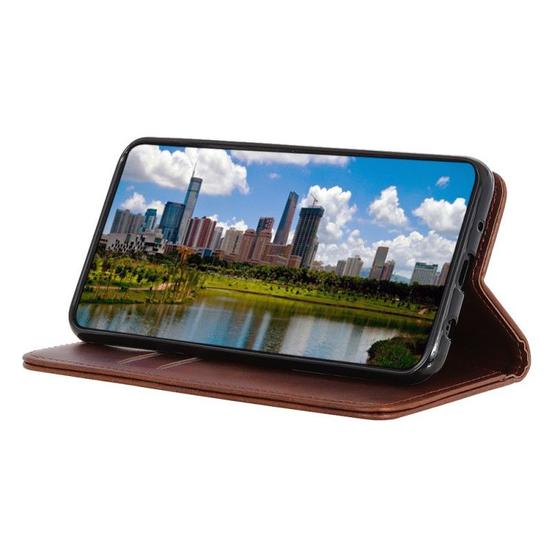 Folio-fodral Alcatel 3l (2021) / 1s (2021) Split Leather Elegance