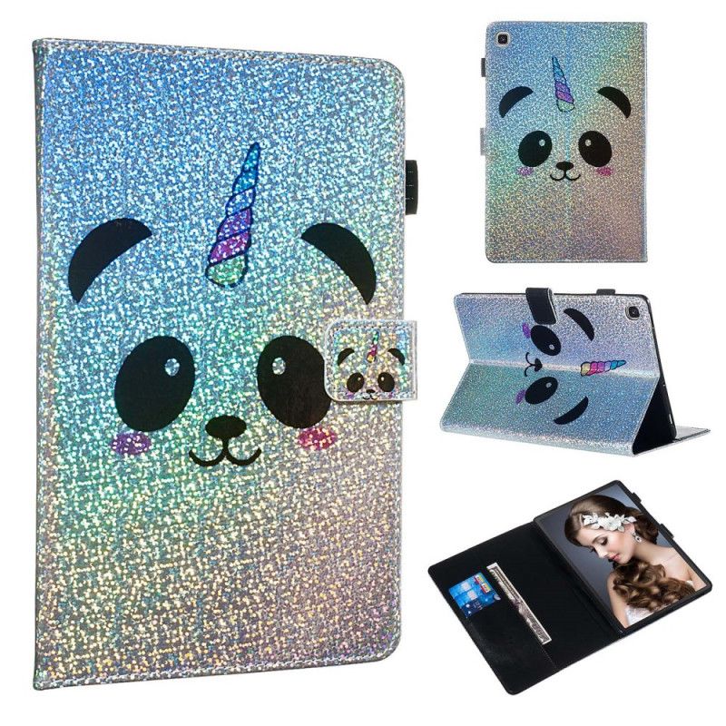 Fodral för Samsung Galaxy Tab S5e Glitterpanda