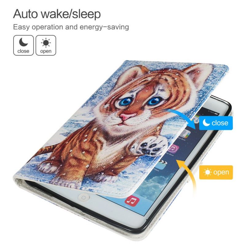 Fodral för Samsung Galaxy Tab S5e Söt Tiger