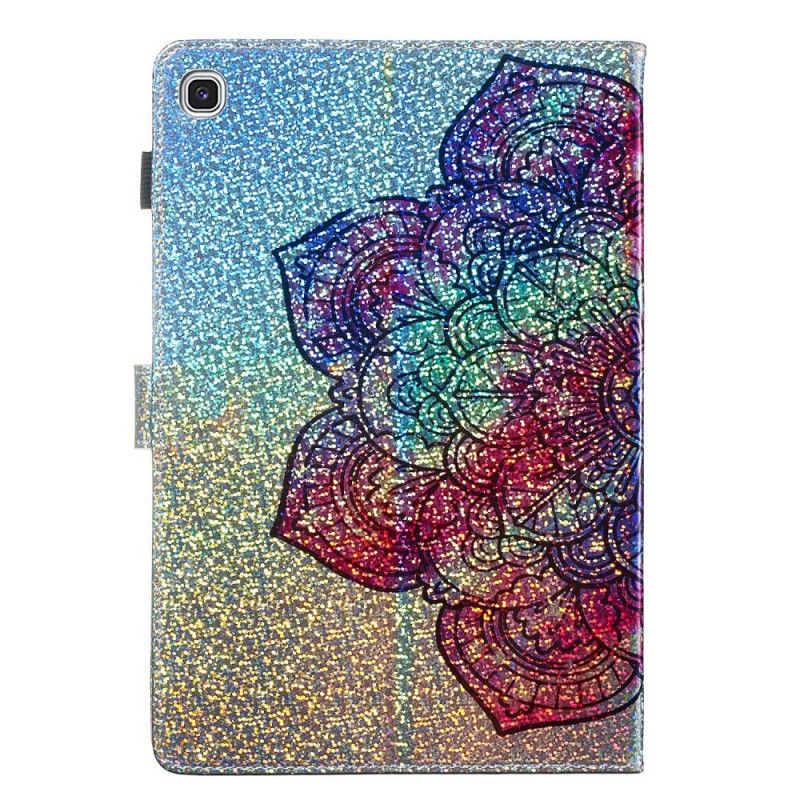 Fodral Samsung Galaxy Tab S5e Glittermandala