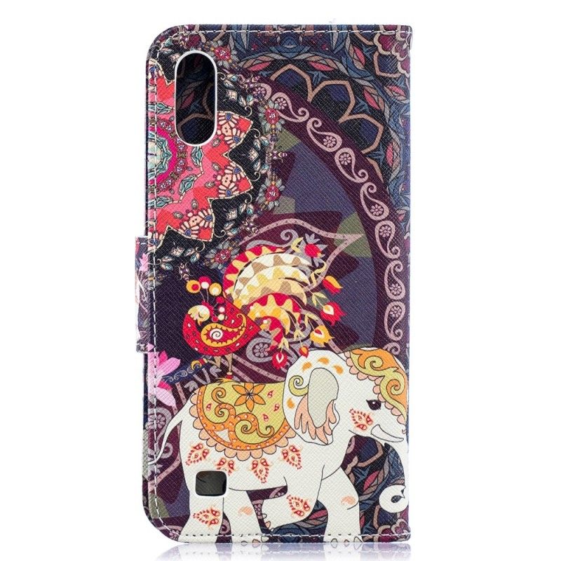 Fodral för Samsung Galaxy A10 Etnisk Elefantmandala