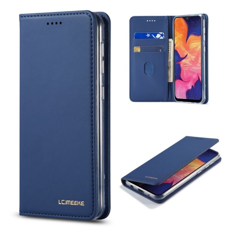 Folio-fodral Samsung Galaxy A10 Svart Framtida Lc.Imeeke