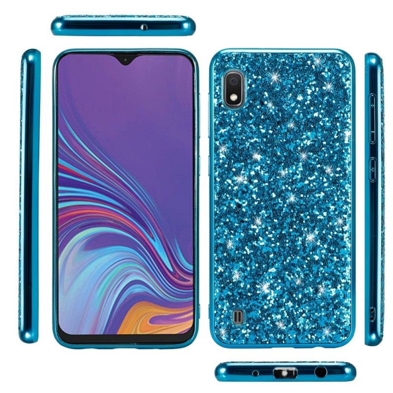 Skal Samsung Galaxy A10 Svart Premium Glitter