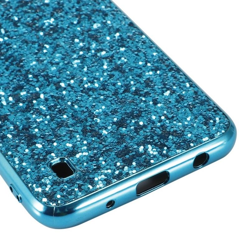 Skal Samsung Galaxy A10 Svart Premium Glitter