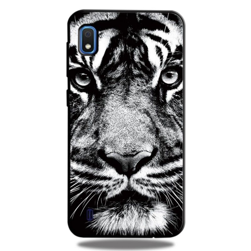 Skal Samsung Galaxy A10 Svartvit Tiger