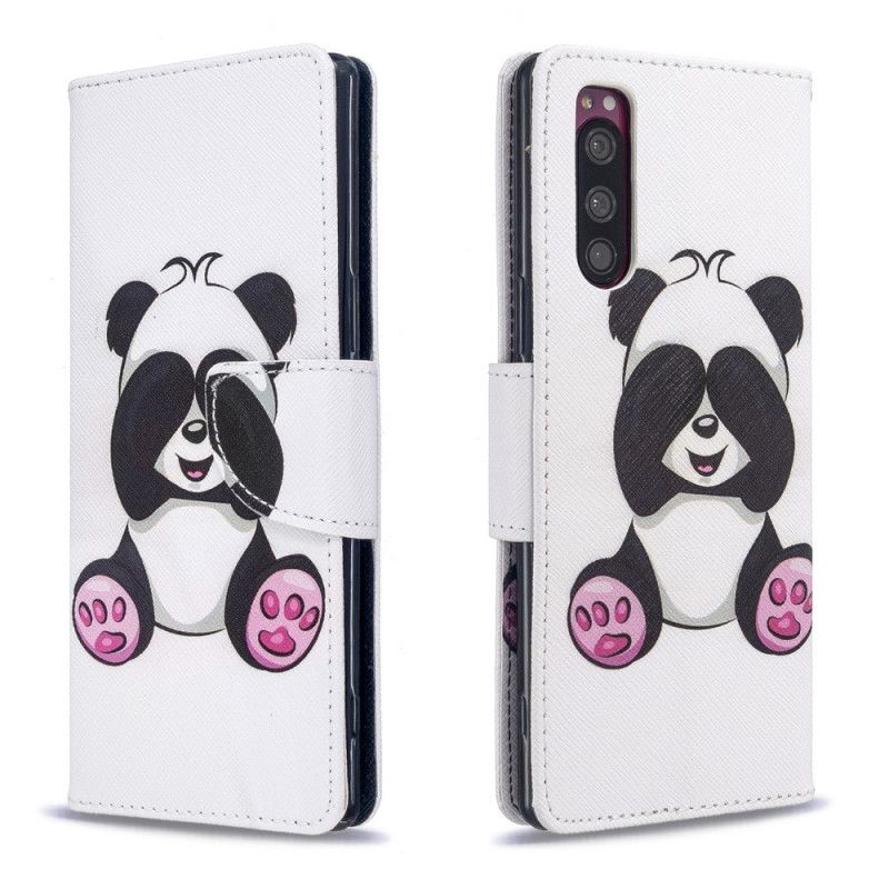 Fodral Sony Xperia 5 Rolig Panda