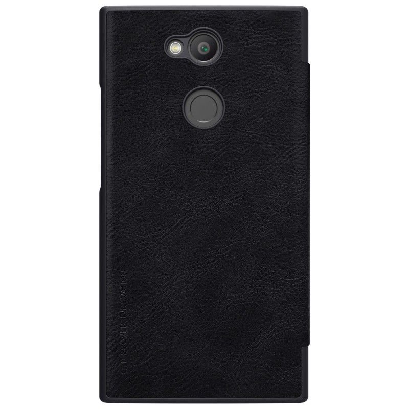 Folio-fodral Sony Xperia L2 Svart Nillkin Qin-Serien