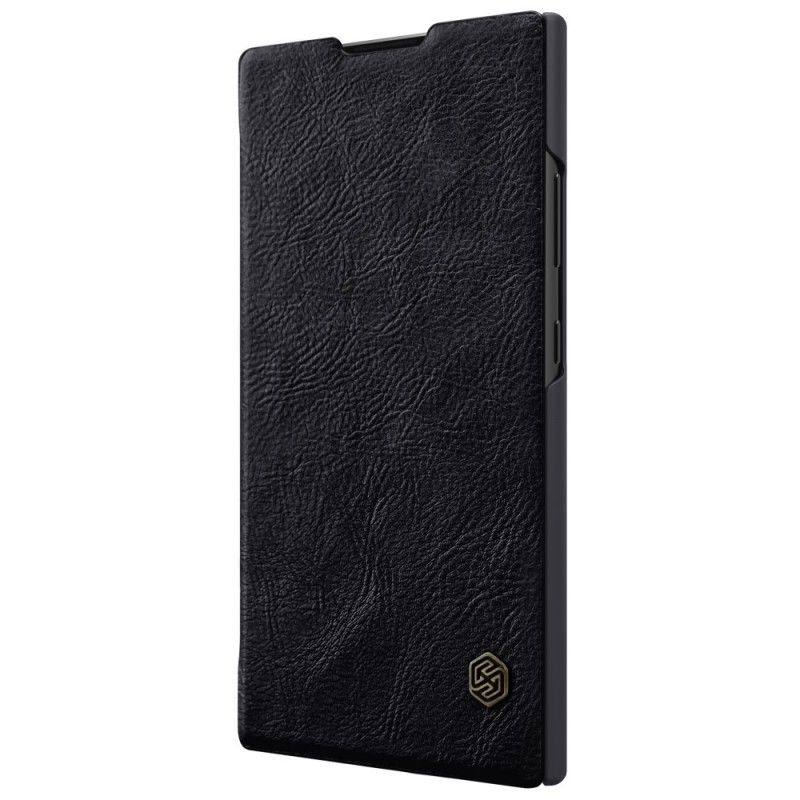 Folio-fodral Sony Xperia L2 Svart Nillkin Qin-Serien