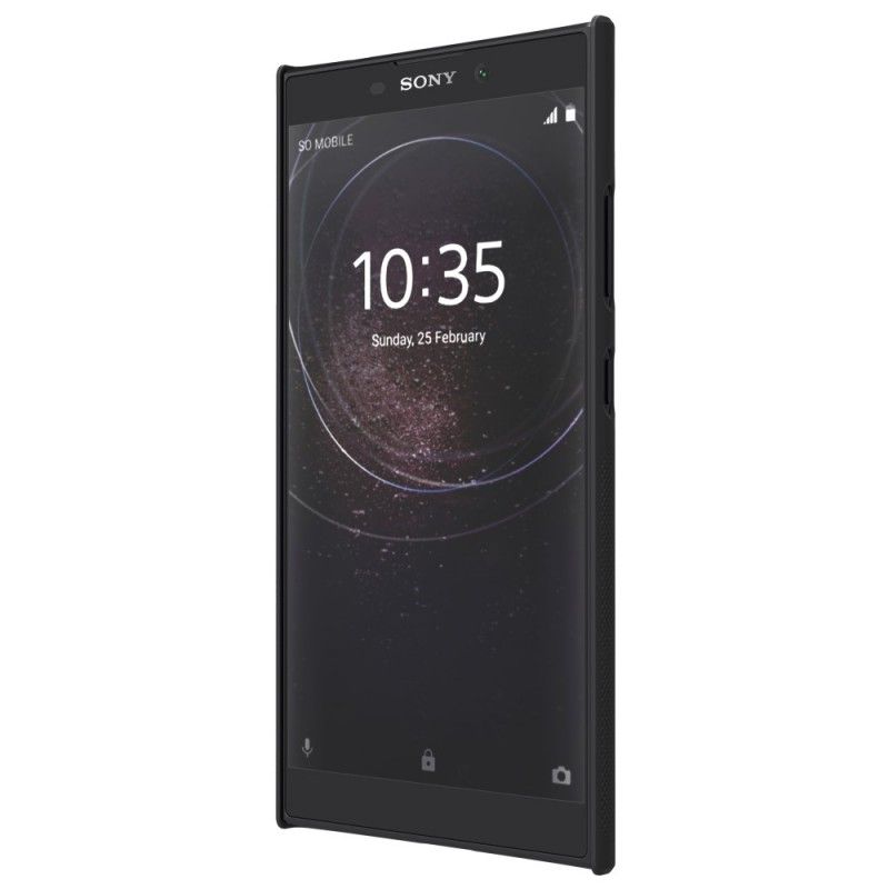 Skal Sony Xperia L2 Svart Styv Frostat Nillkin