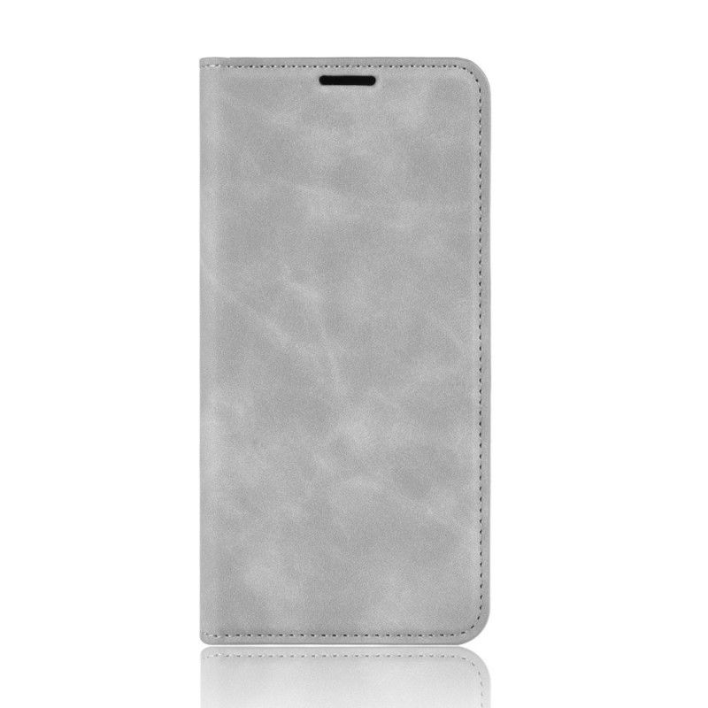 Folio-fodral Samsung Galaxy Note 10 Lite Svart Elegant Lädereffekt