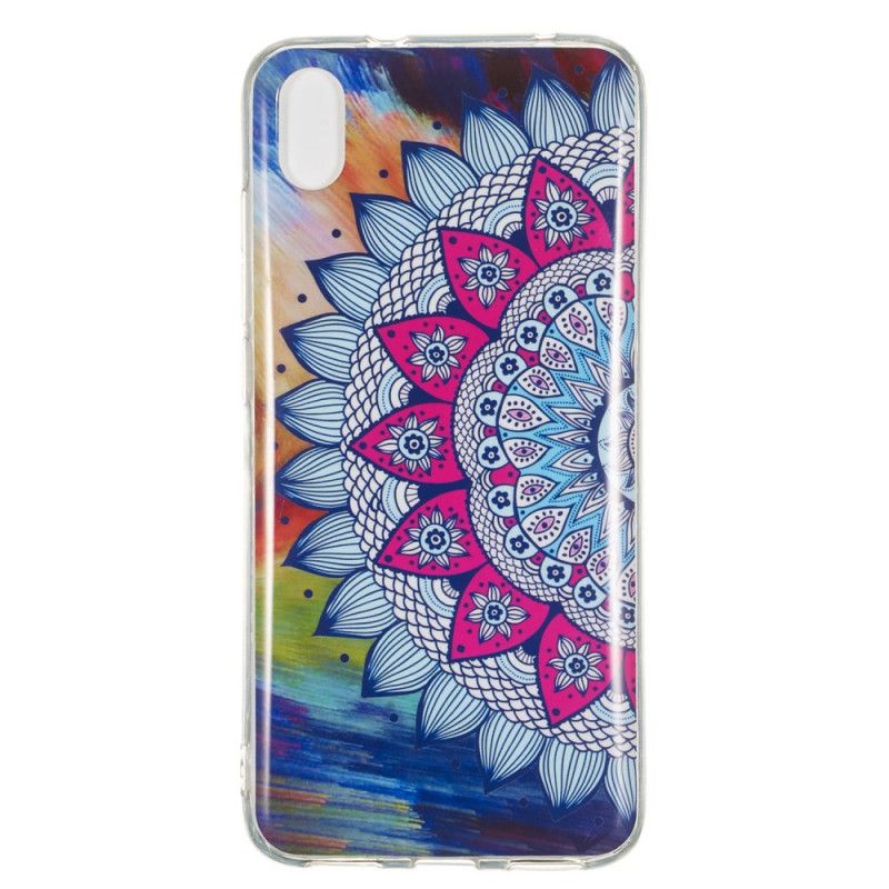 Skal för Xiaomi Redmi 7A Fluorescerande Mandala