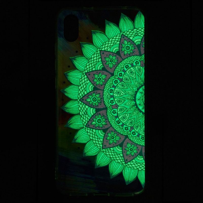 Skal för Xiaomi Redmi 7A Fluorescerande Mandala