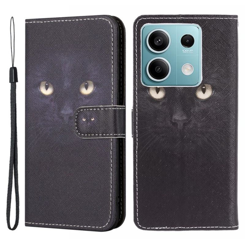 Fodral Xiaomi Redmi Note 13 Pro 5g Strappy Cat Eyes