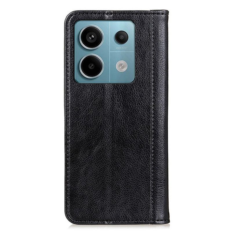 Folio-fodral Xiaomi Redmi Note 13 Pro 5g Telefonfodral Litchi Textur